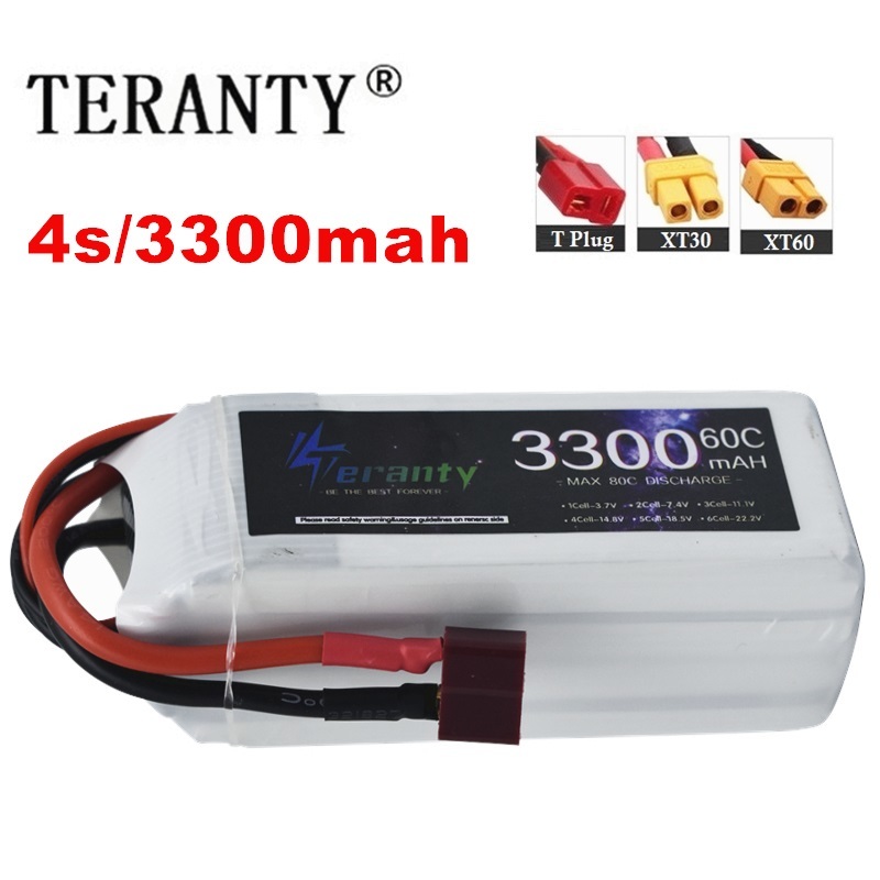 Drone Battery Connector - Rc fpvレーシングドローン用の充電式バッテリー,xt60コネクタ付きクワッドコプター用バッテリー,4s,3300mah,60 c,14.8v