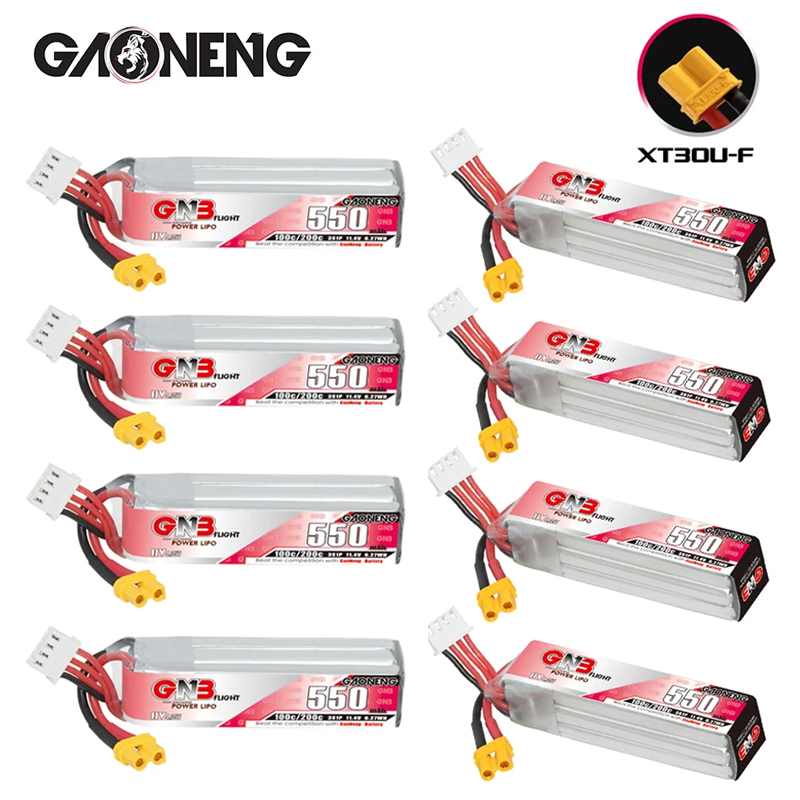 Drone Battery Plate - GNB HV 11.4V 550mAh 100C/200C リポバッテリー