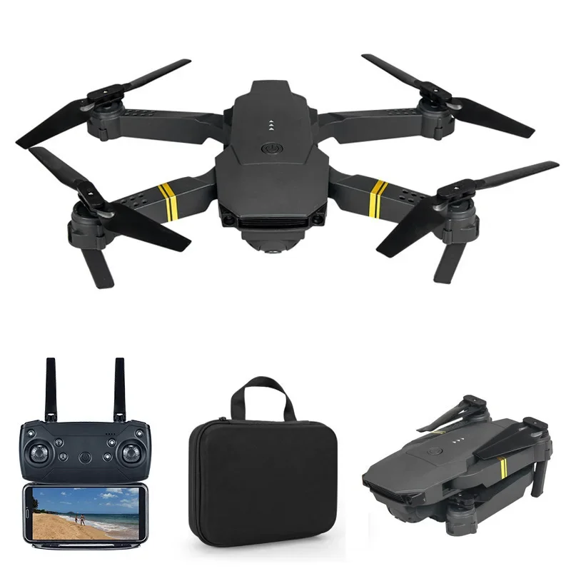 Eachine Drone E58 - Eachine-ドローンe58,4k,wifi, fpv,広角カメラ,折りたたみ式アーム,rc quadcopter pro rtf, 6軸回転