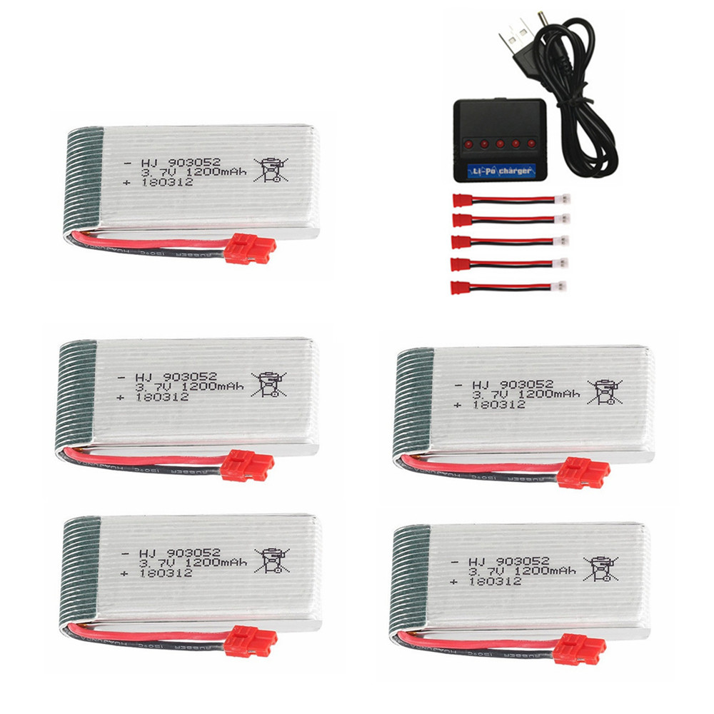 Drone Battery Charger - Syma X5HC X5HW X5UW X5UC RCクアッドコプター用スペアパーツ