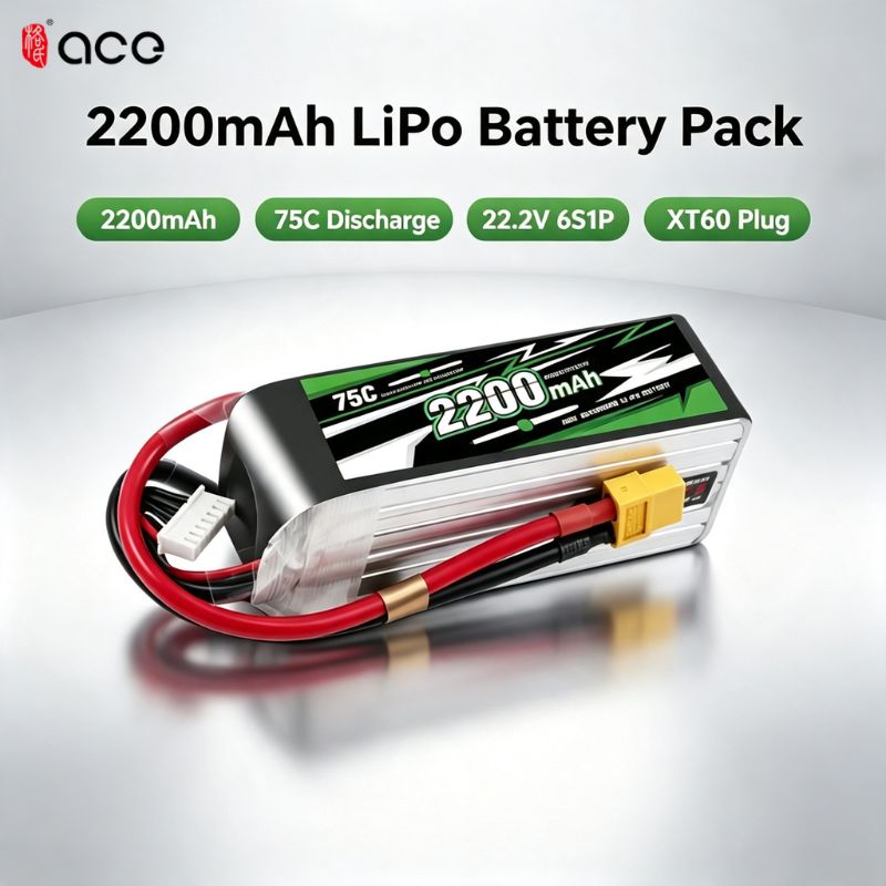 Drone Battery 6S - NEW Gens ACE 22.2V リポバッテリー 2200mAh