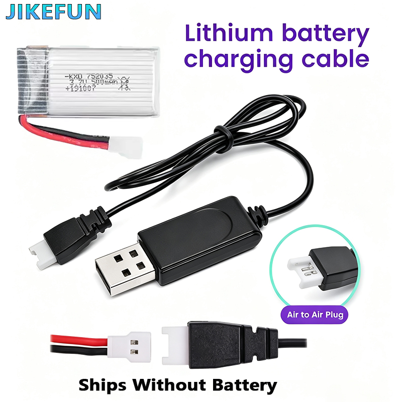 Drone Battery Charger - 3.7VリチウムポリマーバッテリーUSB充電器、RCドローン、FPV航空機アクセサリー、Qidi560、SU57、Mige530、FX620、FX820、F22バッテリー用