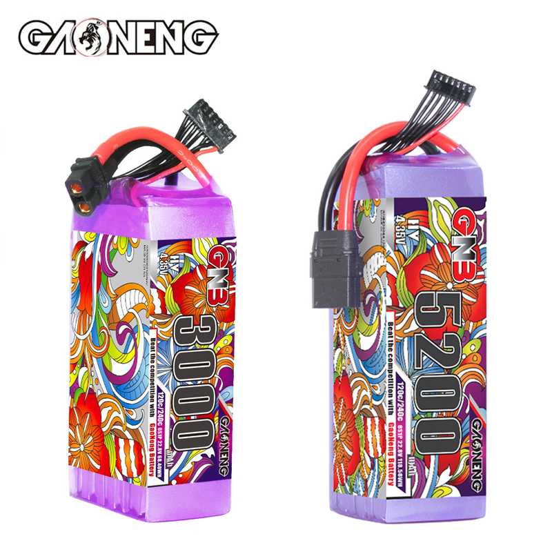 Drone Battery Plate - GNB リポバッテリー 6S 22.8V 3000mAh 5200mAh