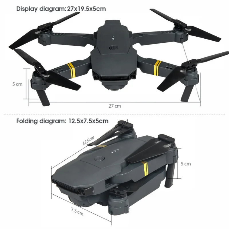 Eachine Drone E58 - 4K Eachine E58ドローン WIFI FPV 広角カメラ搭載