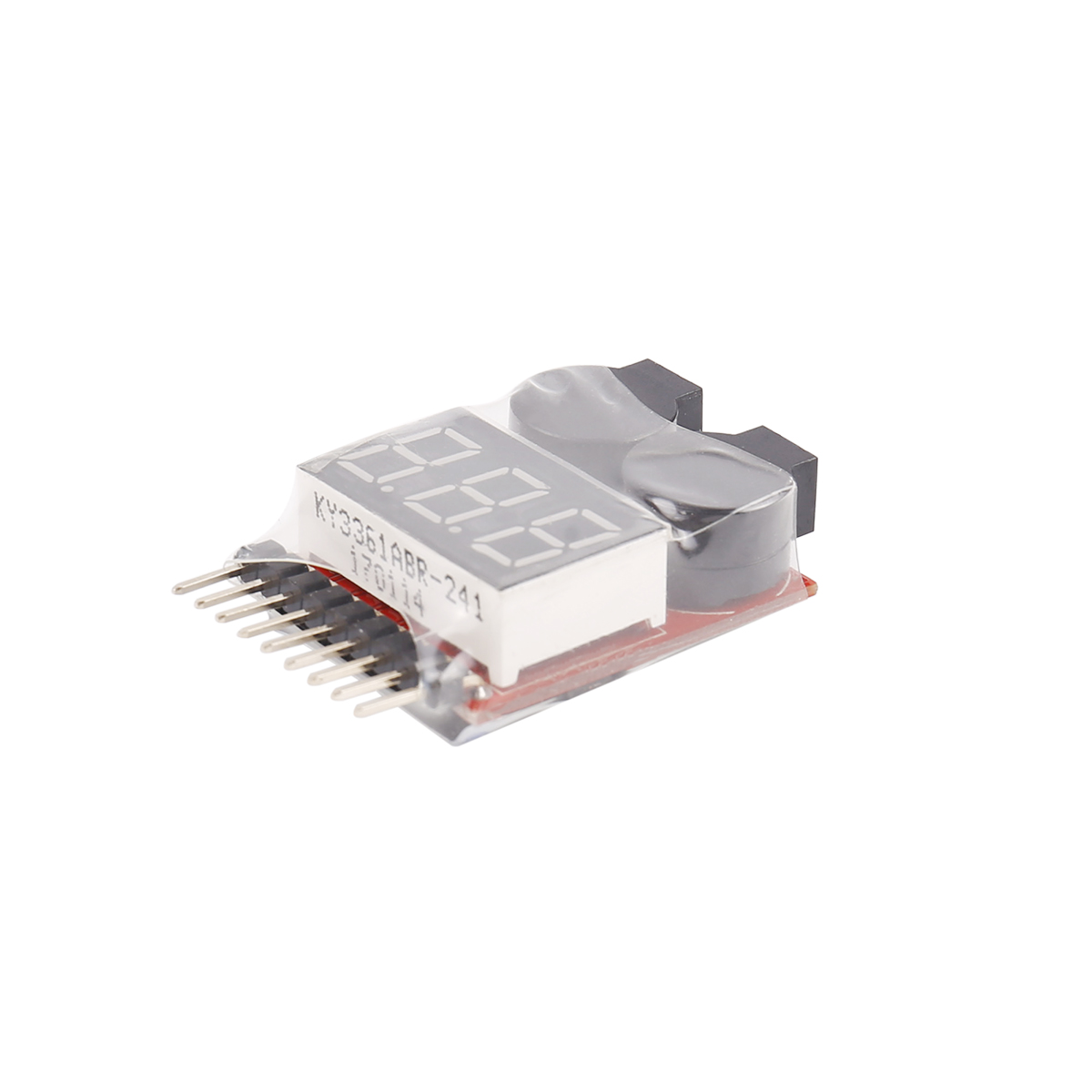 1-8S リポバッテリー電圧チェッカー 大音量ダブルブザーア - Drone Battery Voltage Checker のレビューと価格