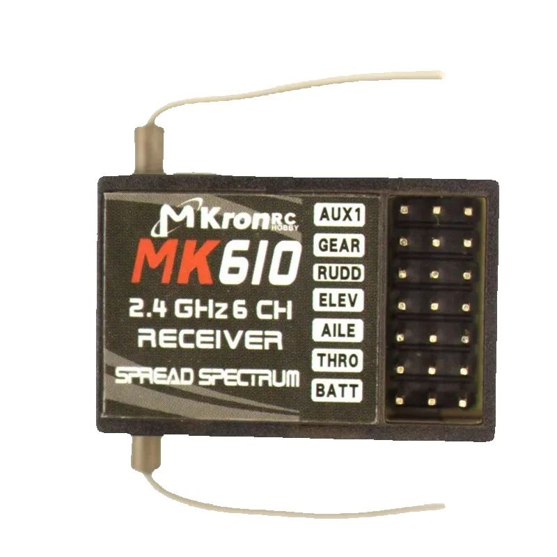 DSM2 MK610 AR6100 2.4 グラム 6CH  - Drone Battery Plate のレビューと価格