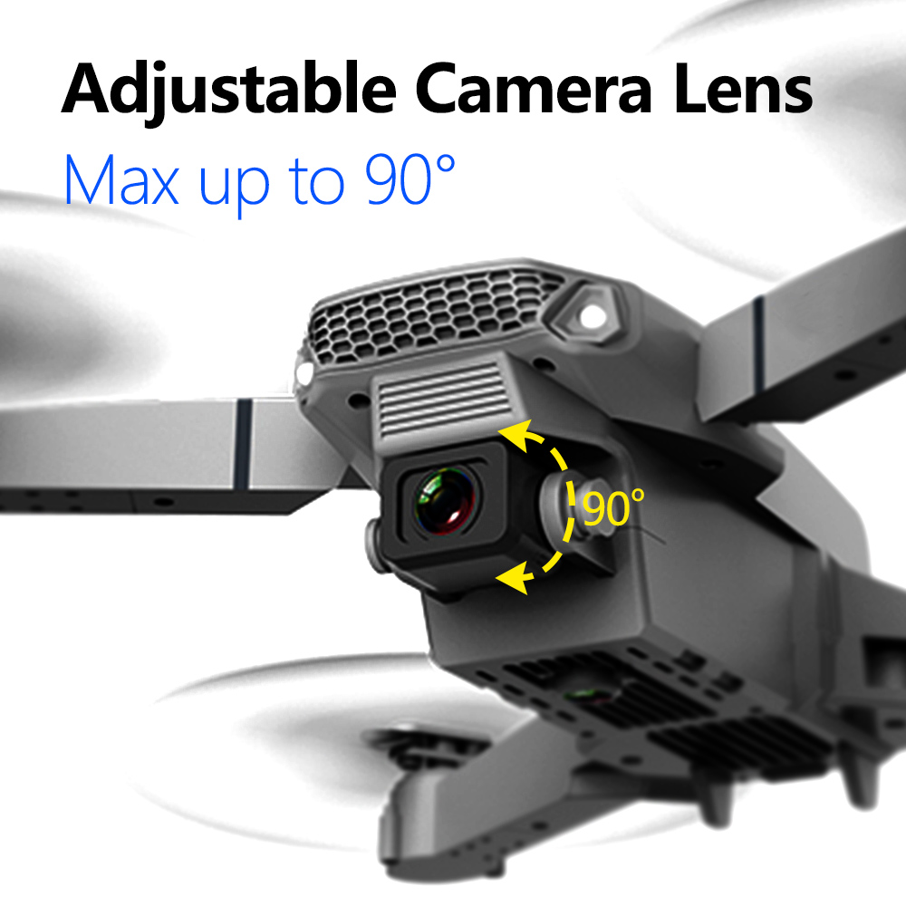 E88 ミニドローン UAV 360 度回転折りたたみ Wi - Eachine Drone E58 のレビューと価格
