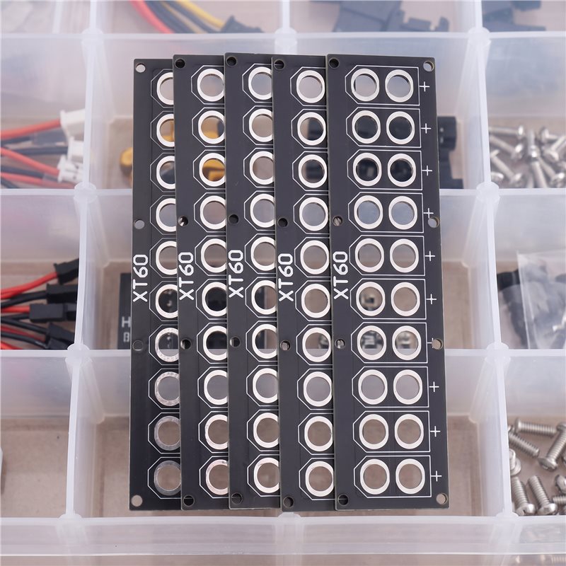 B44C XT60用 5個入り 10ポートPCB溶接ボード  - Drone Battery Parallel Board のレビューと価格