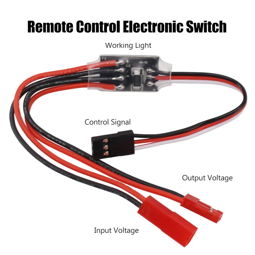 オイケパーツ リモートコントロール電子スイッチ 20A 高電 - Drone Battery High Voltage のレビューと価格