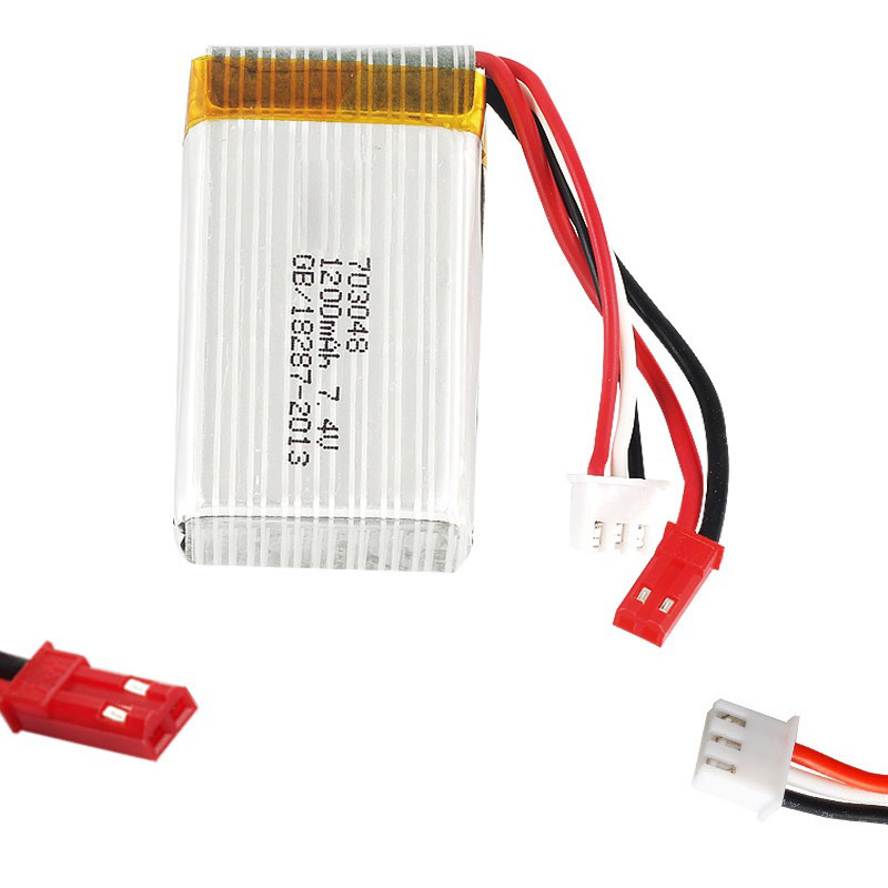 リポバッテリー 2S 7.4V 1200mAh 703048 - Drone Battery Plate のレビューと価格