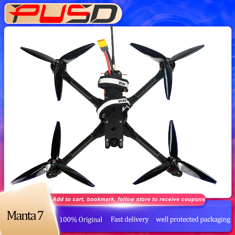 PUSD 7インチ Manta 7 X Lite Frees - Drone Battery 6S のレビューと価格