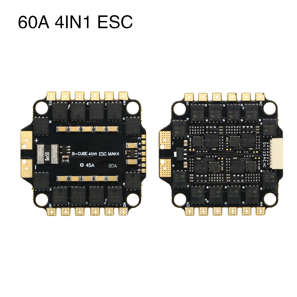 UAngel 4IN1 45A 60A ESC BLHELI - Drone Battery 6S のレビューと価格