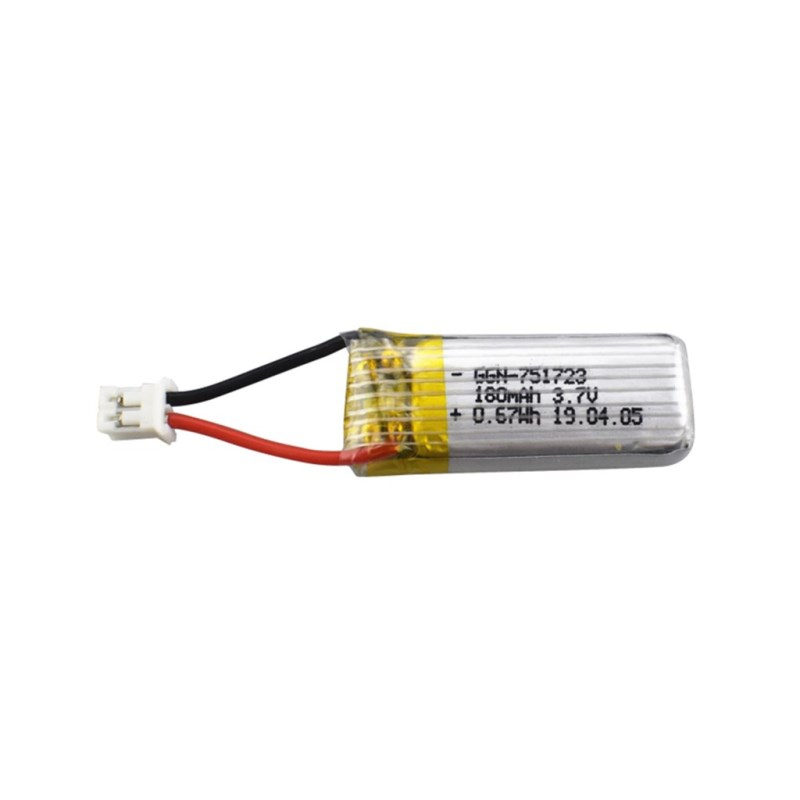 オリジナル 3.7V 180mAh リポバッテリーと充電器  - Drone Battery Balance Charger のレビューと価格