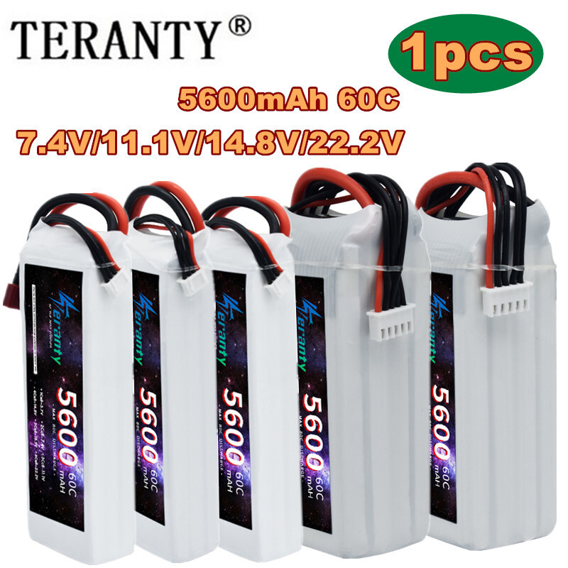 TERANTY 5600mAh 60C 2S 3S 4S 6 - Drone Battery 6S のレビューと価格