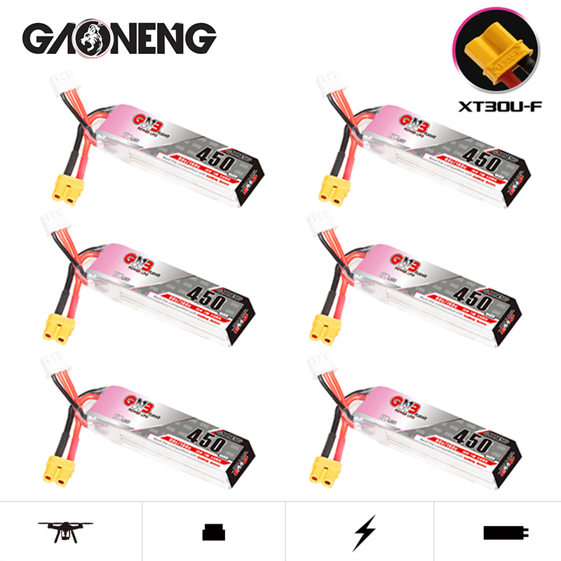 レーシングドローン用gnb-lipoバッテリー,7.6v,4 - Drone Battery Plate のレビューと価格