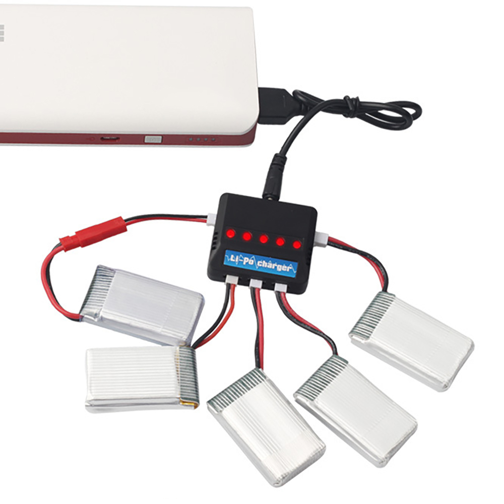 3.7V 550mAh 25C リポバッテリー 852040 - Drone Battery Charger のレビューと価格