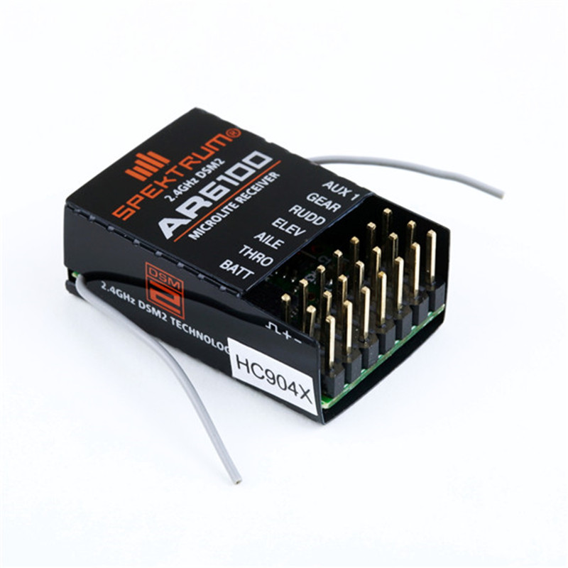 AR6100 DSM2 6CH 2.4GHz レシーバー S - Drone Battery Plate のレビューと価格