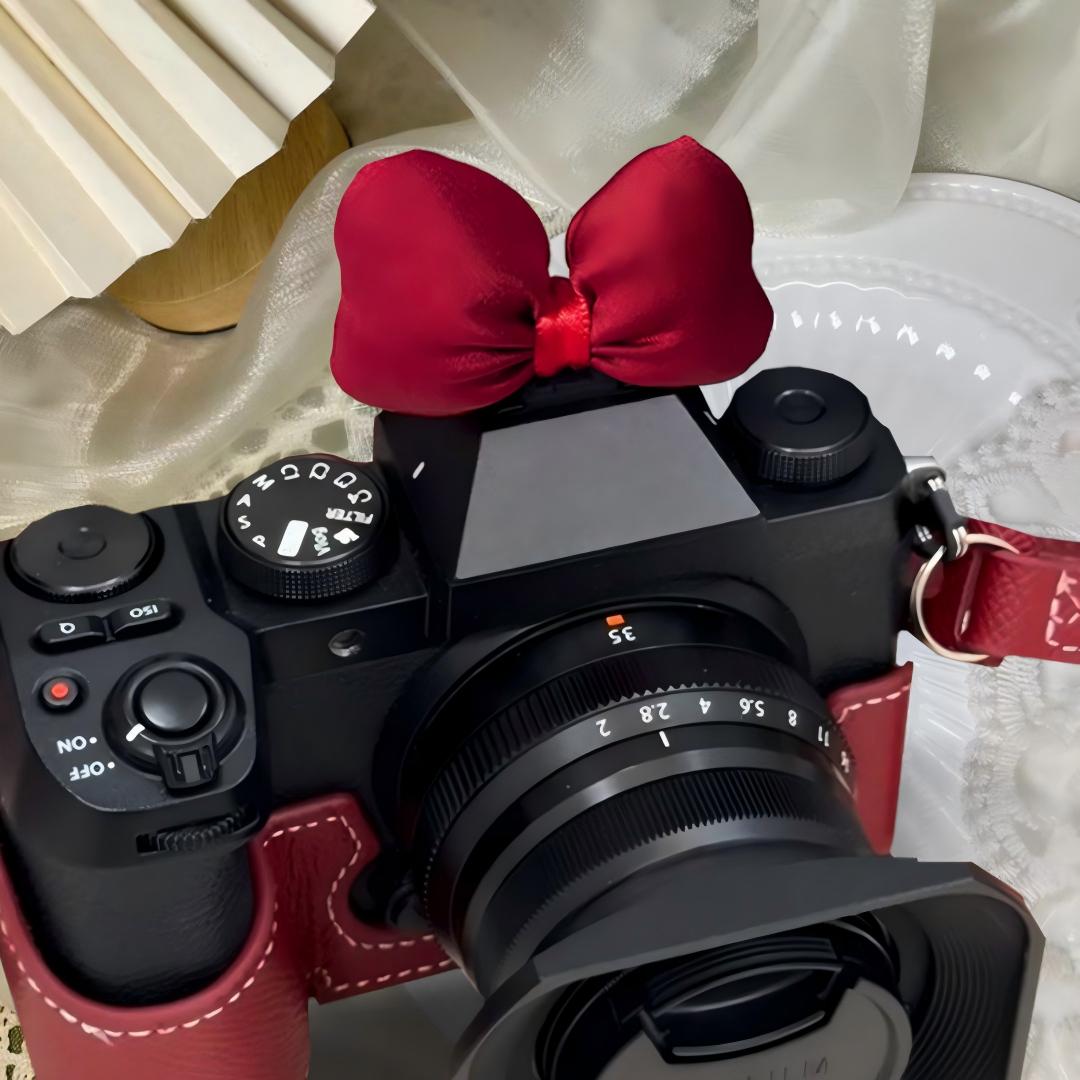 可愛いDIYボウカマラホットシューカバー、防塵プロテクター（ - Canon Camera Eos R8 のレビューと価格