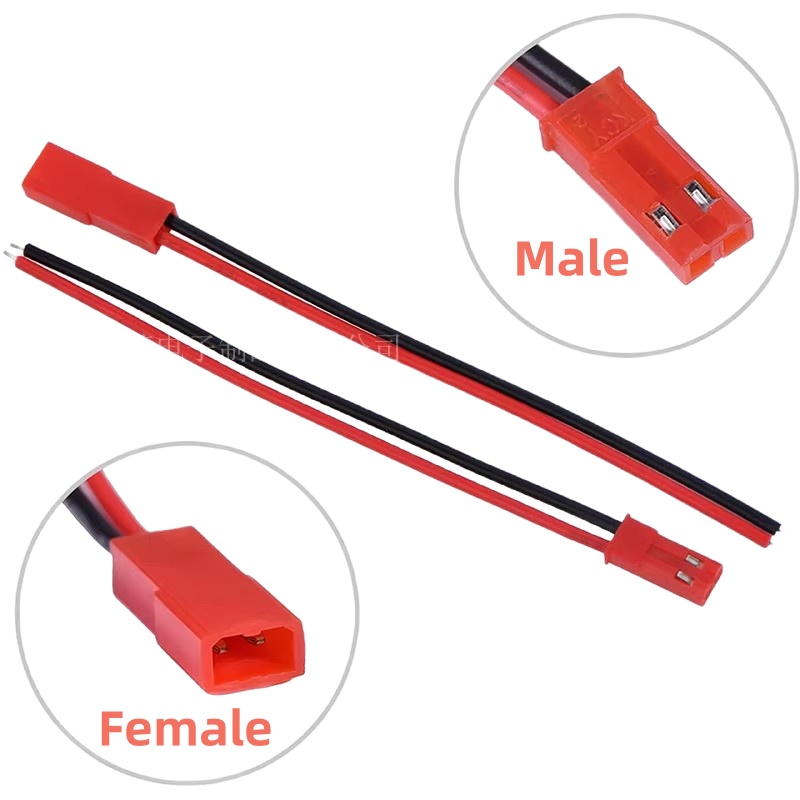 20個 10ペア JST 2P コネクターキット オス メス - Drone Battery Connector のレビューと価格