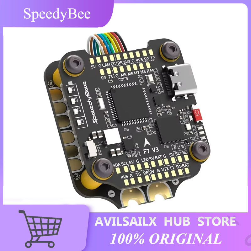 SpeedyBee F7 V3 BL32 50A 30x30 - Betaflight Fc Blheli 32 のレビューと価格