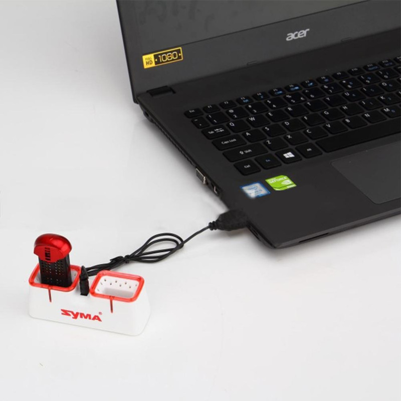 デュアル USB 高速充電器 Syma X22 X22W ド - Drone Battery Balance Charger のレビューと価格