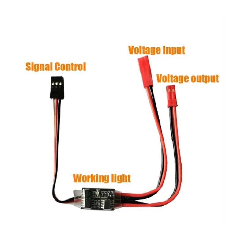 2-20A 高電流リモートコントロール電子スイッチ 3-30 - Drone Battery High Voltage のレビューと価格