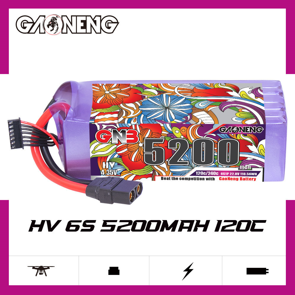 GNB リポバッテリー 6S 22.8V 3000mAh 5 - Drone Battery Plate のレビューと価格