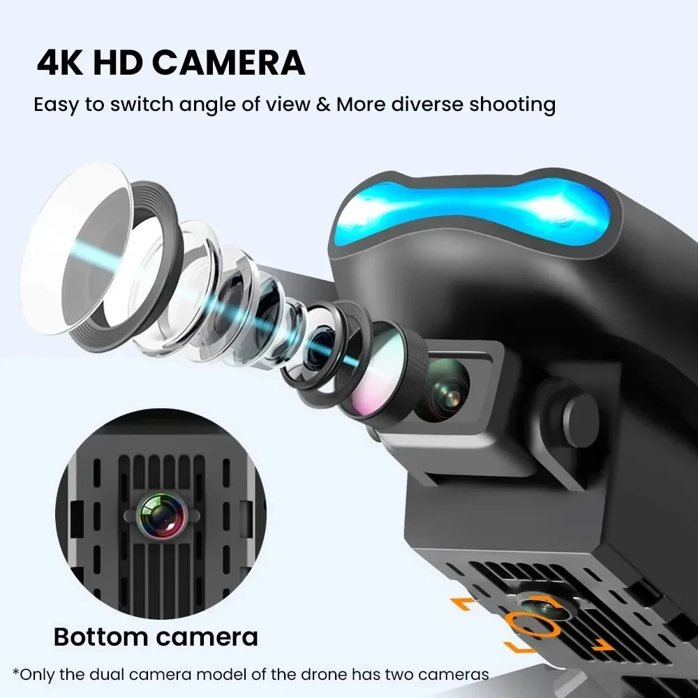 E99Proプロフェッショナルクアッドコプター、4Kデュアル - Eachine Drone E58 のレビューと価格