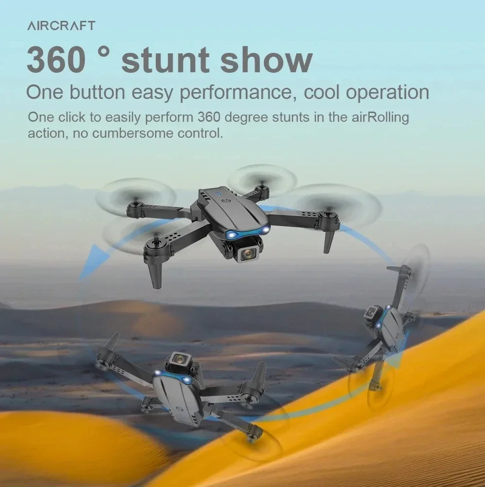 E99Proプロフェッショナルクアッドコプター、4Kデュアル - Eachine Drone E58 のレビューと価格