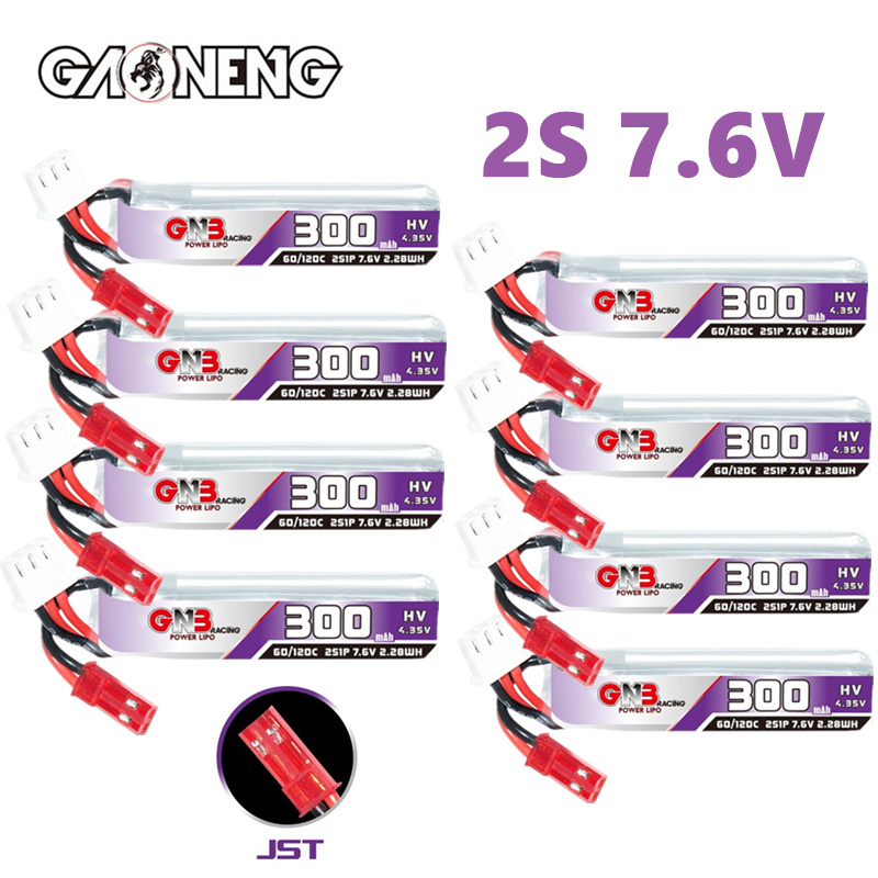 GAONENG GNB 2S 7.6V 300mAh 60C - Drone Battery Plate のレビューと価格